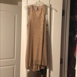 Gold dress by spare